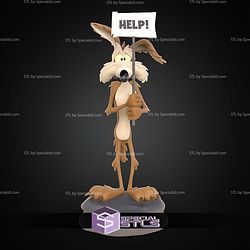Roadrunner Coyote Sad Standalone STL Files