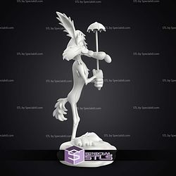 Roadrunner Coyote Sad Standalone STL Files