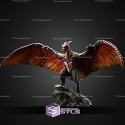 Rodan Kaiju 200mm STL Files