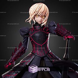 Saber Fate Series 220mm STL Files