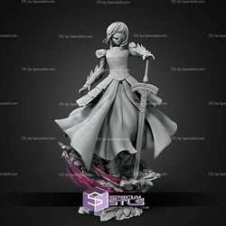 Saber Fate Series 220mm STL Files
