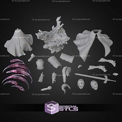 Saber Fate Series 220mm STL Files