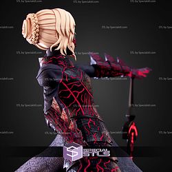 Saber Fate Series 220mm STL Files