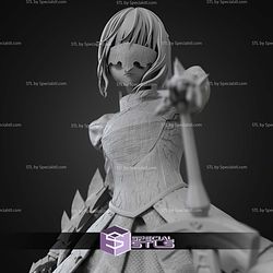 Saber Fate Series 220mm STL Files