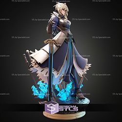Saber The King Of Knights 1 7 STL Files
