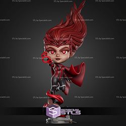 Scarlet Witch Chibi Chaos Sorceress STL Files