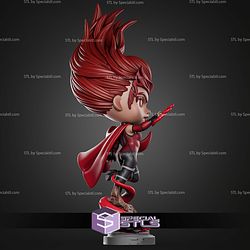 Scarlet Witch Chibi Chaos Sorceress STL Files