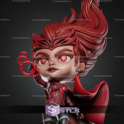Scarlet Witch Chibi Chaos Sorceress STL Files