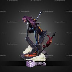Scathach Fate Grand Order 219mm STL Files