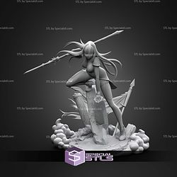Scathach Fate Grand Order 219mm STL Files