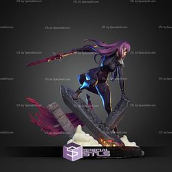 Scathach Fate Grand Order 219mm STL Files