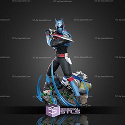 Shadow Ranger Power Rangers SPD 330mm STL Files