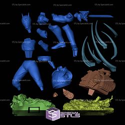 Shadow Ranger Power Rangers SPD 330mm STL Files