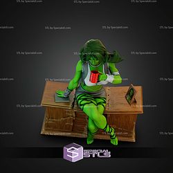 She Hulk With Coffee STL Files