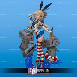 Shimakaze Azur Lane STL Files