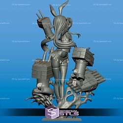 Shimakaze Azur Lane STL Files