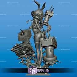 Shimakaze Azur Lane STL Files
