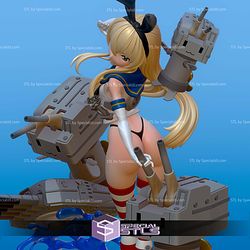 Shimakaze Azur Lane STL Files