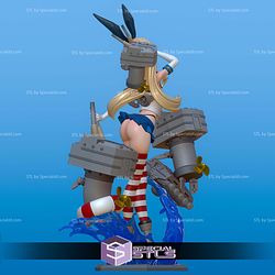 Shimakaze Azur Lane STL Files