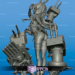Shimakaze Azur Lane STL Files