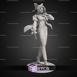 Shinobu Kocho Modern Outfit 300mm STL Files