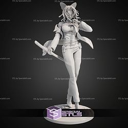 Shinobu Kocho Modern Outfit 300mm STL Files