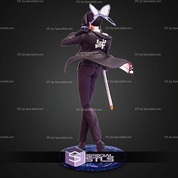 Shinobu Kocho Modern Outfit 300mm STL Files