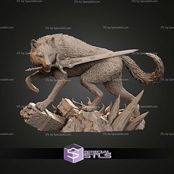 Sif Figure Dark Souls 350mm STL Files