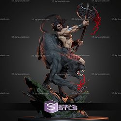 Slaine Warriors Dawn 1-6 STL Files