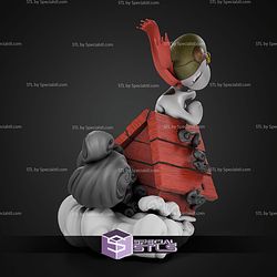 Snoopy Peanuts 300mm STL Files