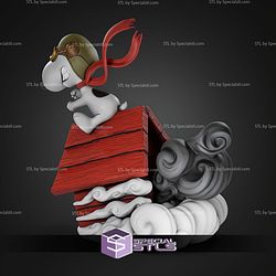 Snoopy Peanuts 300mm STL Files