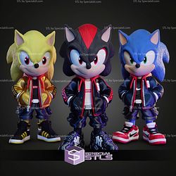 Sonic Urban Vibes No Ams STL Files