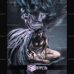 Sphinx Mythology Girl Fanart STL Files