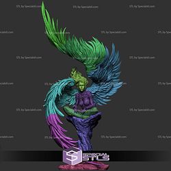 Sphinx Mythology Girl Fanart STL Files