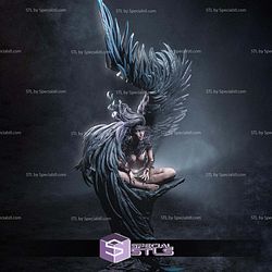 Sphinx Mythology Girl Fanart STL Files