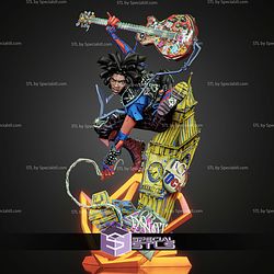 Spider Punk Tick Tock 341mm STL Files