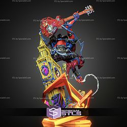 Spider Punk Tick Tock 341mm STL Files