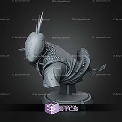 Spider Punk Tick Tock Bust 118mm STL Files