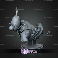 Spider Punk Tick Tock Bust 118mm STL Files
