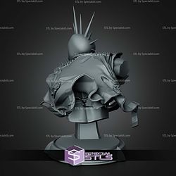 Spider Punk Tick Tock Bust 118mm STL Files