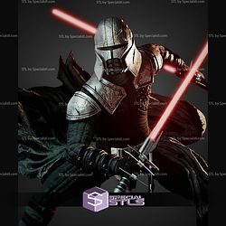 Starkiller in Battle 1-6 STL Files