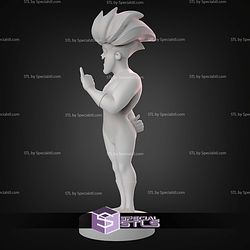 Steven Spielberg Presents Freakazoid STL Files