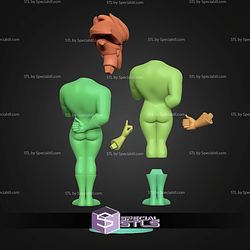 Steven Spielberg Presents Freakazoid STL Files
