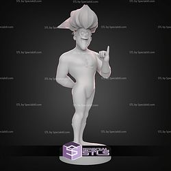 Steven Spielberg Presents Freakazoid STL Files