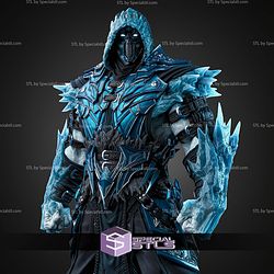 Sub Zero Full Ice Museum Pose STL Files