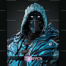 Sub Zero Full Ice Museum Pose STL Files