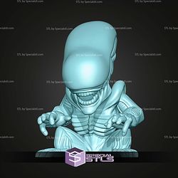 Super Basic STL Alien Xenomorph MultiColor