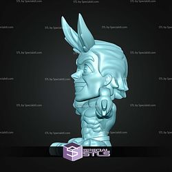 Super Basic STL All Might MultiColor Digital STL Files