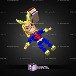 Super Basic STL All Might MultiColor Digital STL Files