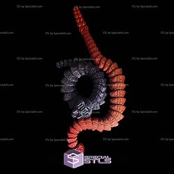 Super Basic STL Articulated Rattlesnake